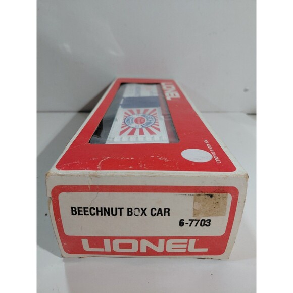 Lionel 6-7703 Train O Gauge Model Railroad Beechnut Chewing Tobacco Boxcar w/Box - Picture 11 of 13